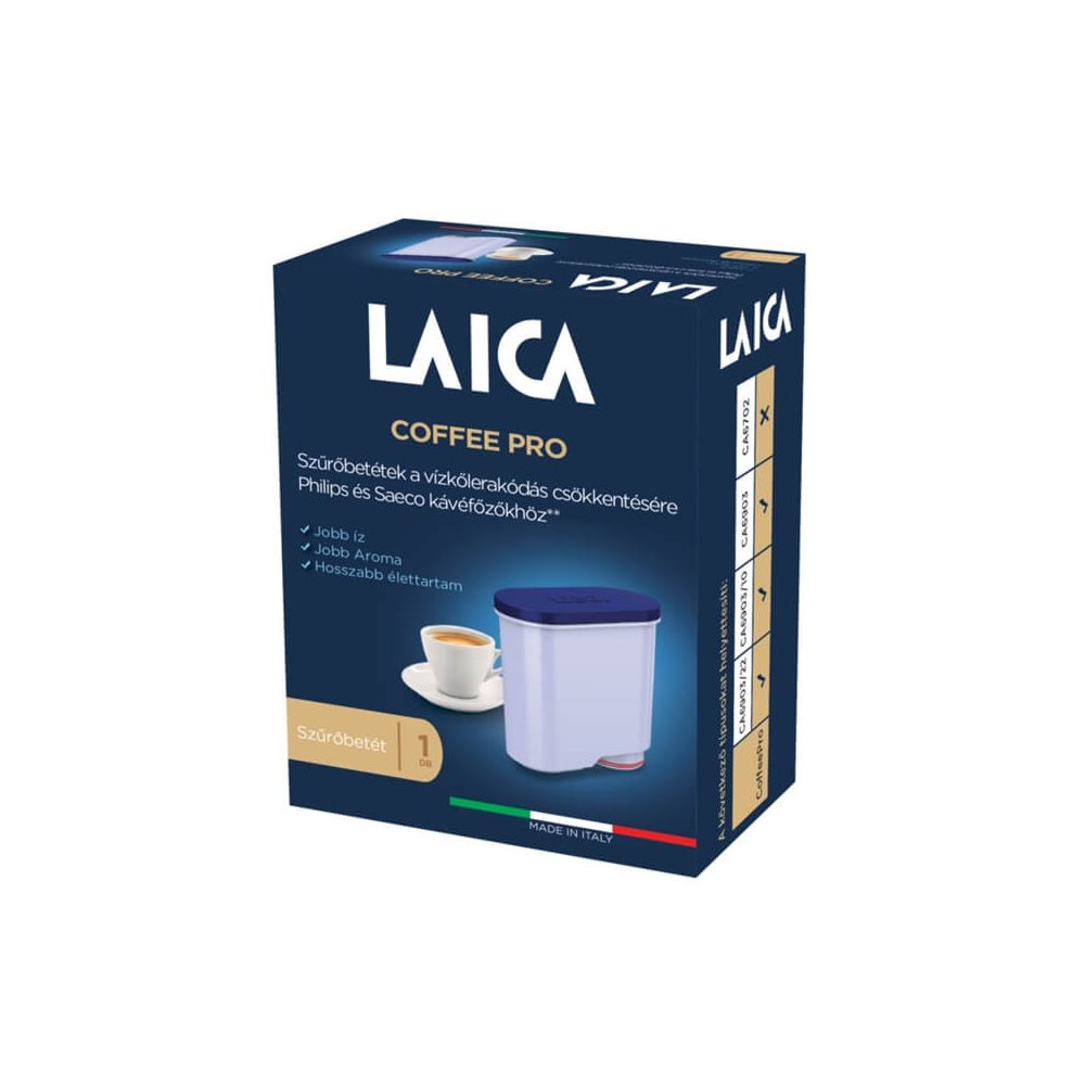 LAICA Coffee PRO vízszűrőbetét Philips AquaClean & Saeco kávéfőzőkhöz - 1 x 300L/ 3 hónap