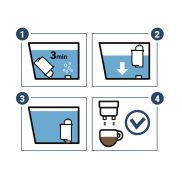   COFFIX CF104 - Siemens, Bosch Brita Intenza kávégépekhez kompatibilis szűrőbetét