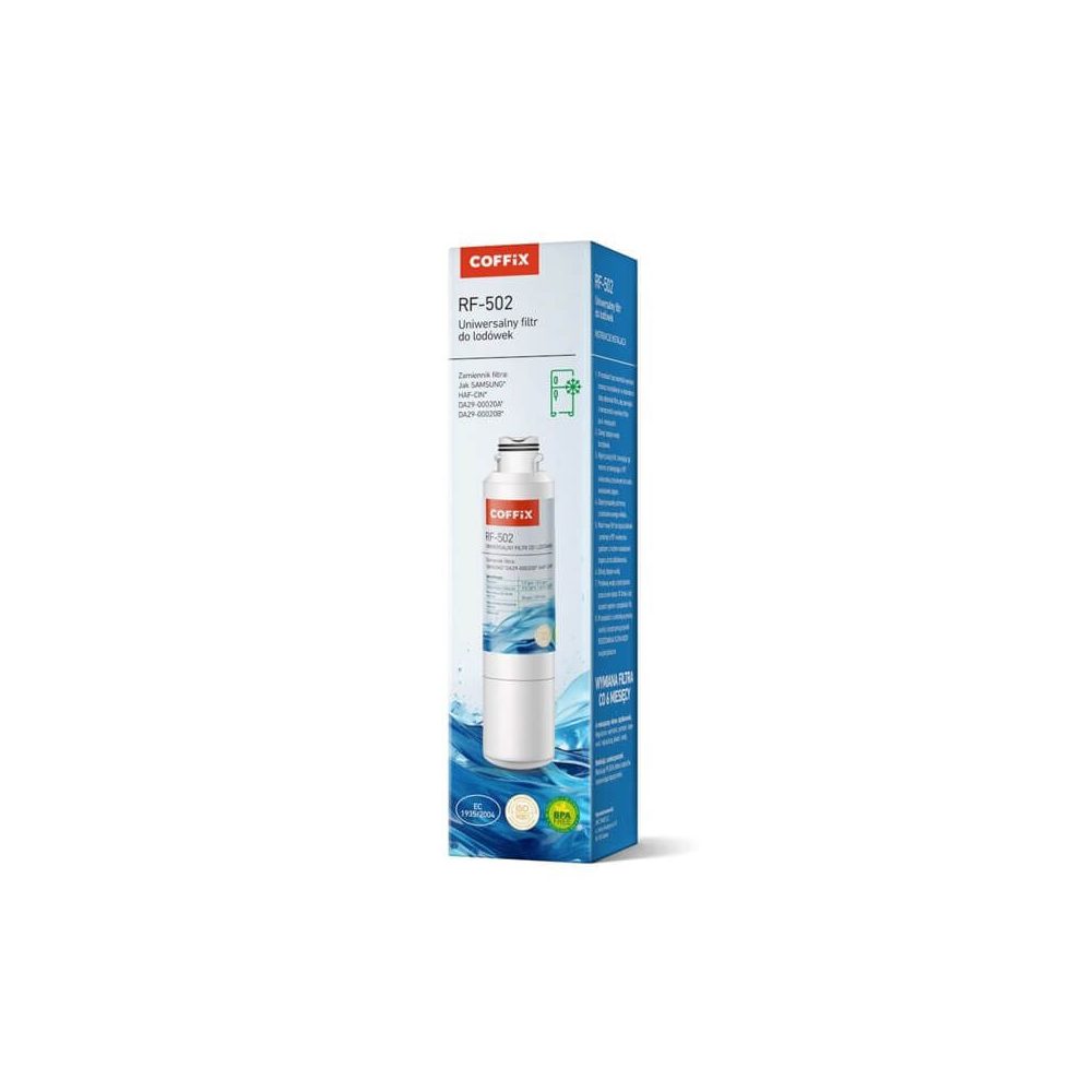 COFFIX RF-502 - Samsung HAF-CIN/DA29 – 00020A/B hűtőszekrényekhez kompatibilis szűrőbetét